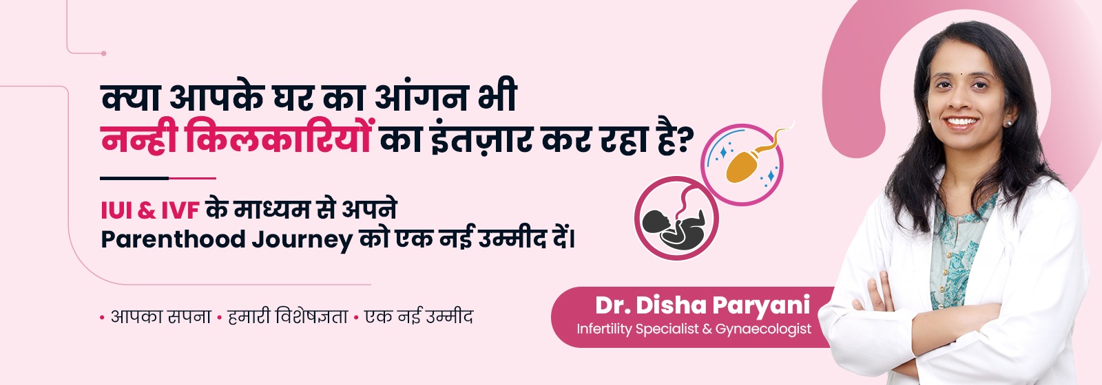 Dr. Disha Paryani - Women Care Banner 2